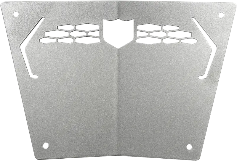 P187P363SSM Pro Armor Front Sport Bumper Skid Plate Sparkle Silver Metallic - RV and Auto Parts