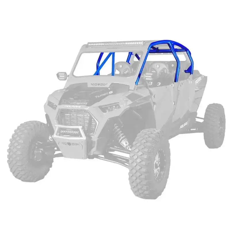 P188C048PB Pro Armor Cab Only Cage W/V Intrusion Polaris Blue - RV and Auto Parts