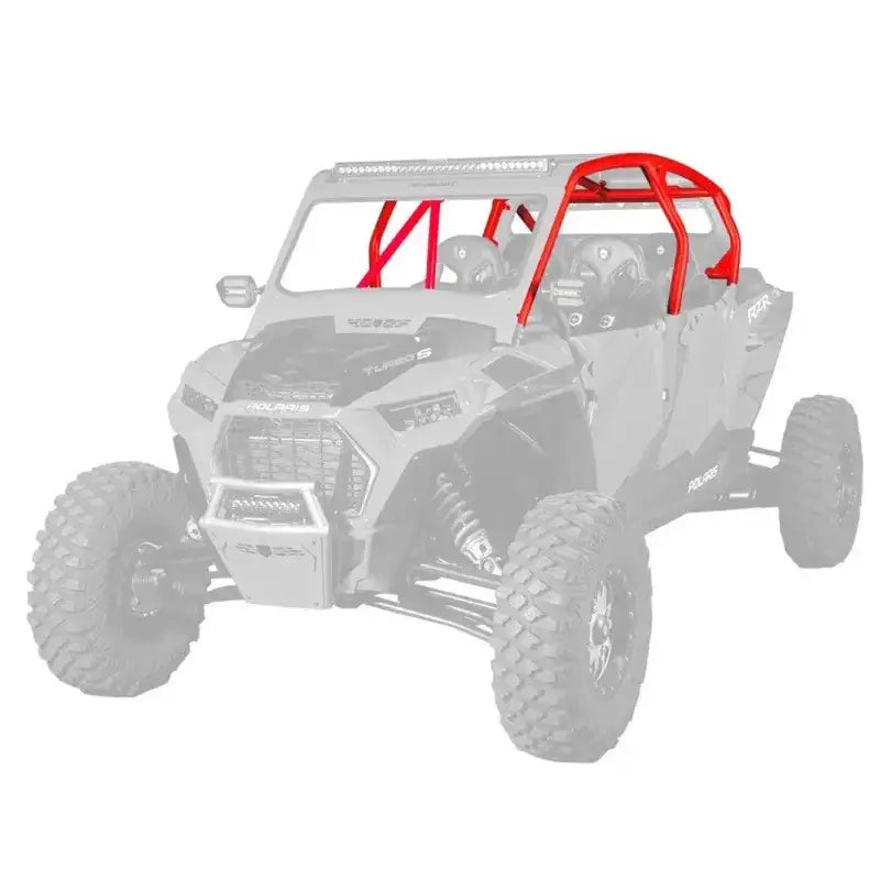 P188C048RD Pro Armor Cab Only Cage W/V Intrusion Red - RV and Auto Parts