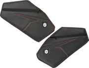 P1910Y321RD Rear Door Knee Pads With Storage Red Stitching Pol