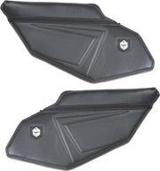 P1910Y331BL Stock Rear Door Knee Pads With Storage Black Stitching P