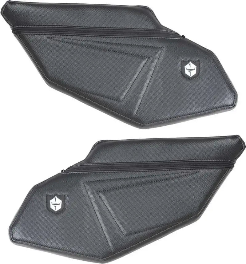 P1910Y331BL Stock Rear Door Knee Pads With Storage Black Stitching P