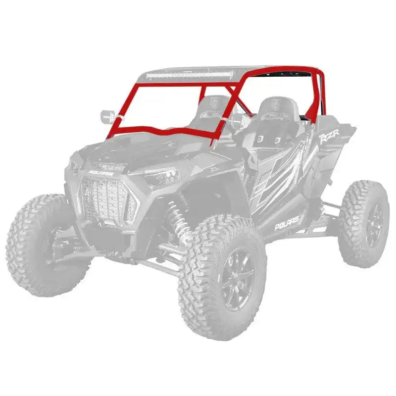 P191C026PR Pro Armor Cab Asylum Cage W/No Intrusion Performance Red - RV and Auto Parts