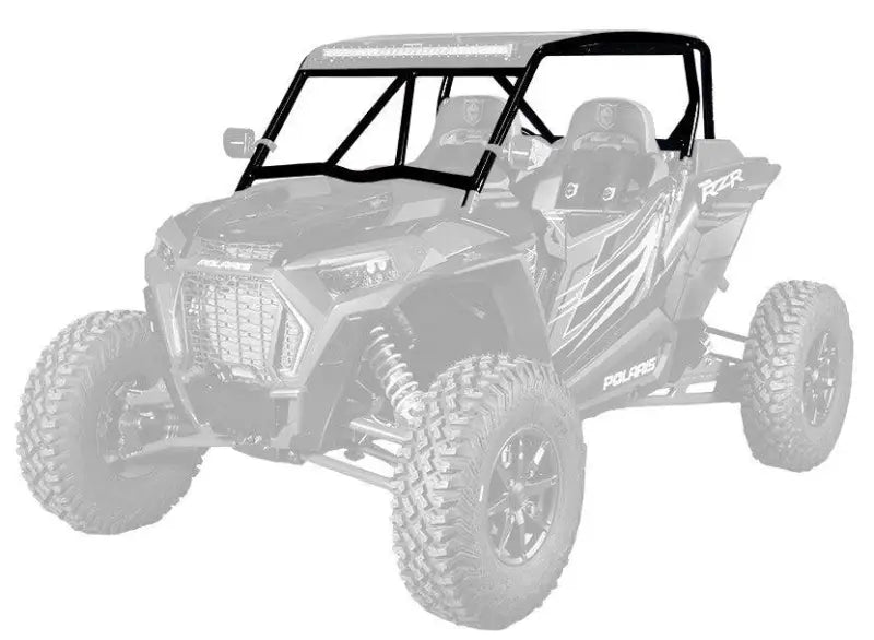 P191C028BL Pro Armor Cab Asylum Cage W/V Intrusion Black - RV and Auto Parts