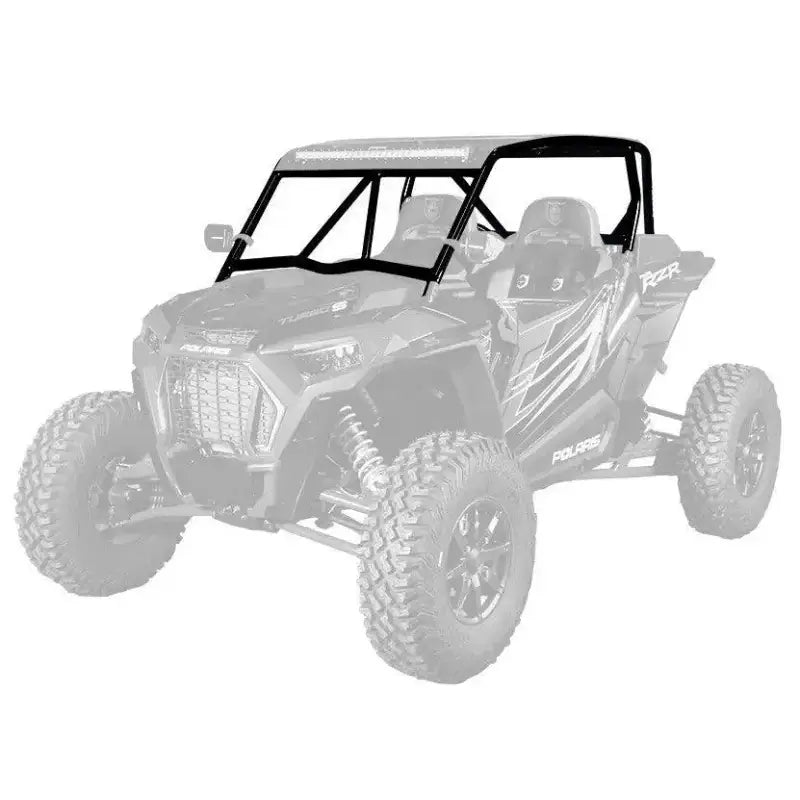 P191C028SSM Pro Armor Cab Asylum Cage W/V Intrusion Sparkle Silver Metallic - RV and Auto Parts