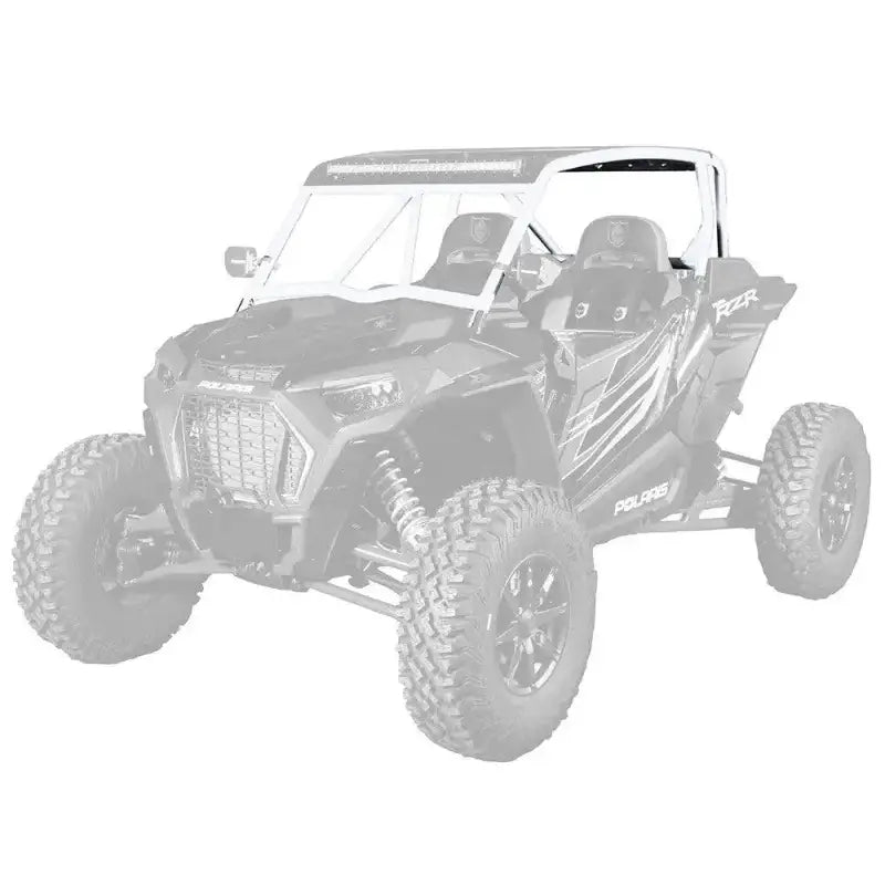 P191C028WH Pro Armor Cab Asylum Cage W/V Intrusion White - RV and Auto Parts