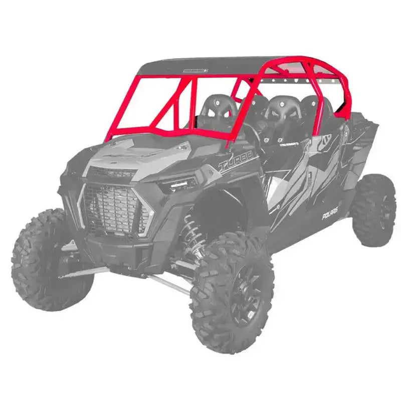 P194C028RD Pro Armor Cab Asylum Cage W/V Intrusion Red - RV and Auto Parts