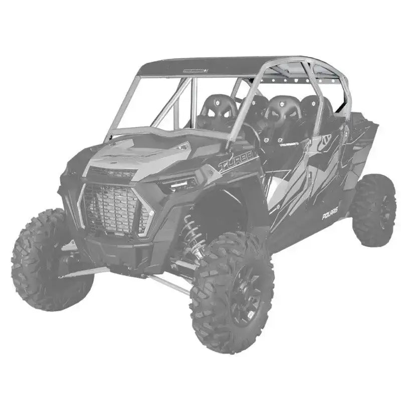 P194C028SSM Pro Armor Cab Asylum Cage W/V Intrusion Sparkle Silver Metallic - RV and Auto Parts