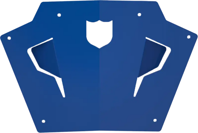 P199P363PB Pro Armor Front Sport Bumper Skid Plate Blue Pol - RV and Auto Parts