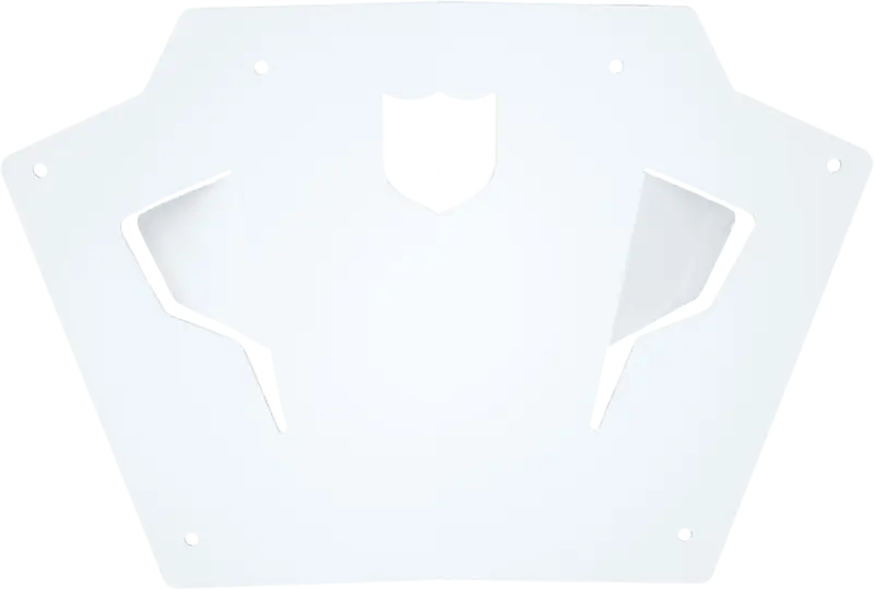 P199P363WH Pro Armor Front Sport Bumper Skid Plate White Pol - RV and Auto Parts