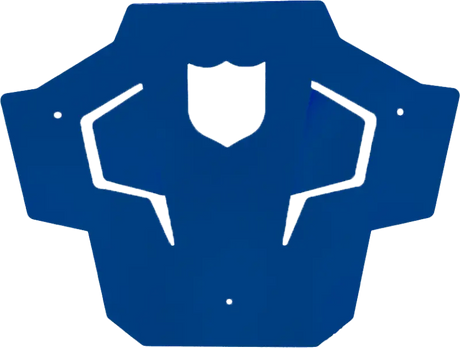 P199P367PB Pro Armor Rear Sport Bumper Skid Plate Blue Pol - RV and Auto Parts