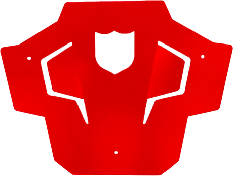 P199P367RD Pro Armor Rear Sport Bumper Skid Plate Red - RV and Auto Parts