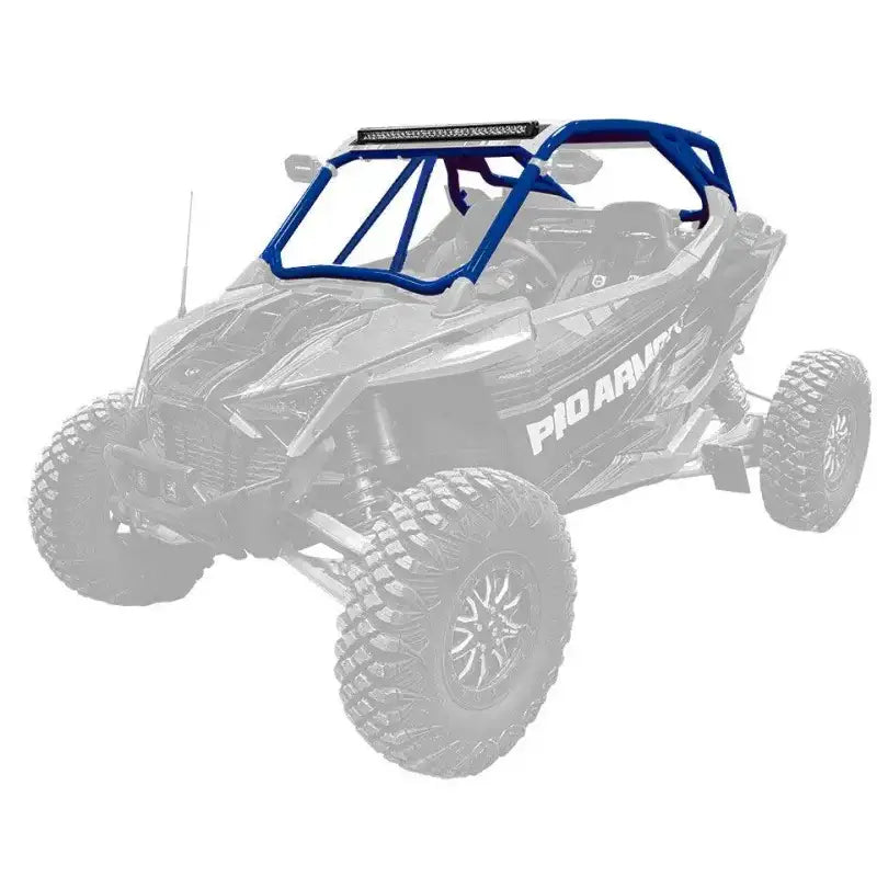 P2111C055PB Pro Armor Pro R Cage W/V Intrusion Polaris Blue - RV and Auto Parts