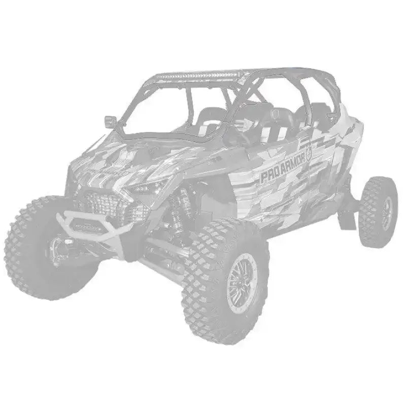 P2112C054TS Pro Armor Pro R Mp Cage W/No Intrusion Turbo Silver - RV and Auto Parts