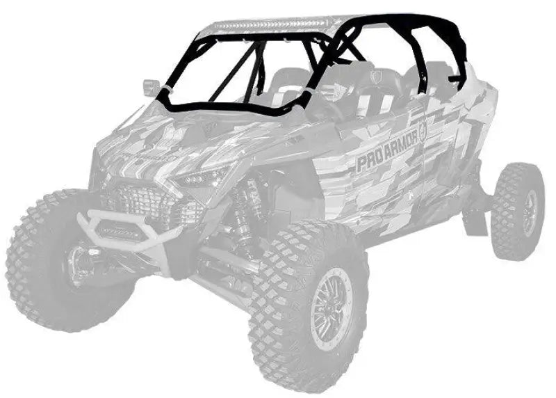 P2112C055BL Pro Armor Pro R Mp Cage W/V Intrusion Black - RV and Auto Parts