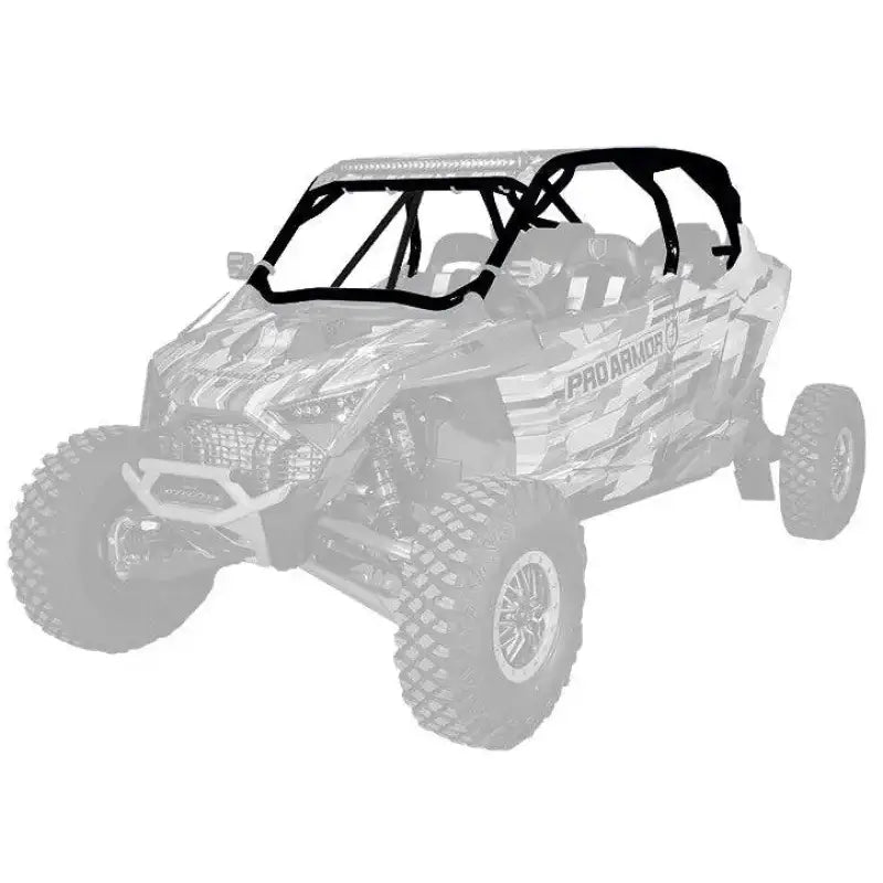 P2112C055BL Pro Armor Pro R Mp Cage W/V Intrusion Black - RV and Auto Parts