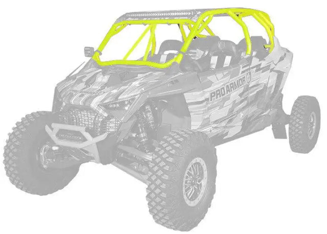 P2112C055LL Pro Armor Pro R Mp Cage W/V Intrusion Lifted Lime - RV and Auto Parts