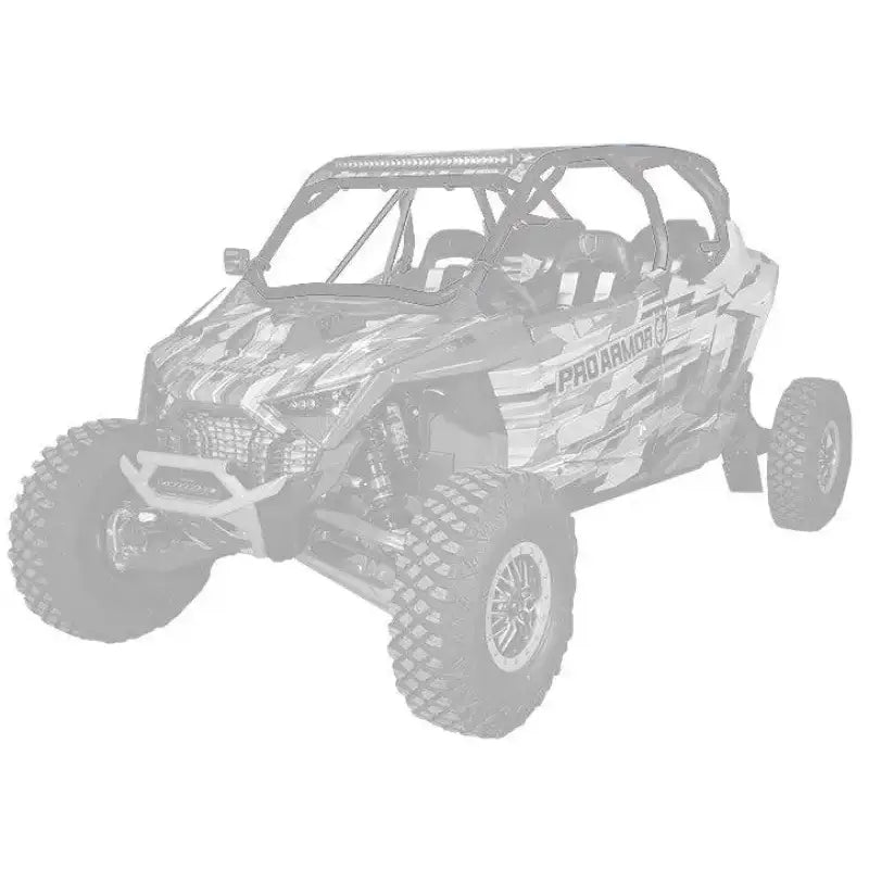 P2112C055TS Pro Armor Pro R Mp Cage W/V Intrusion Turbo Silver - RV and Auto Parts