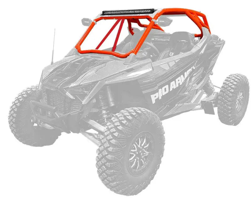P2217C055RD Pro Armor Cab Only Cage W/V Intrusion Red - RV and Auto Parts