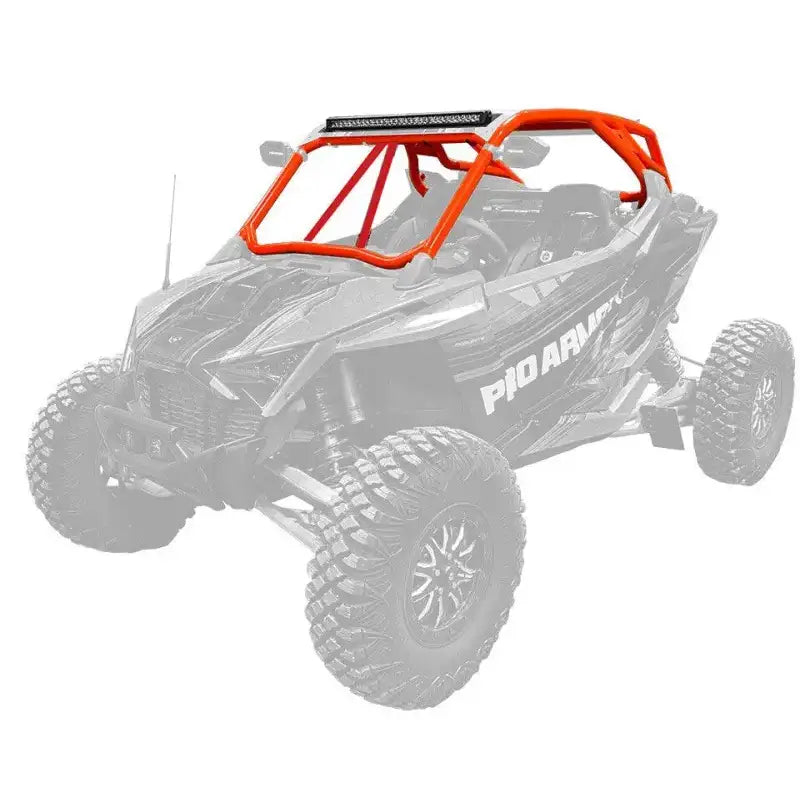P2217C055RD Pro Armor Cab Only Cage W/V Intrusion Red - RV and Auto Parts