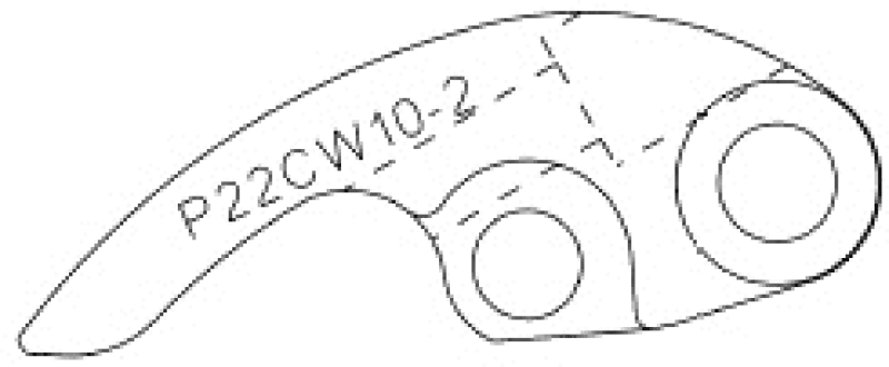 P22CW10-74-2 Speedwerx Ripper Series Weights 74-84G Pol P22 Clutch - RV and Auto Parts