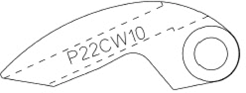 P22CW10-80 Speedwerx Ripper 10 Series Weights 80-90G Pol P22 Clutch - RV and Auto Parts