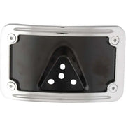 P28-6807 License Plate Frame Curved Horizontal