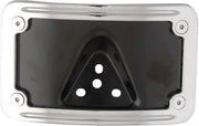P28-6807 License Plate Frame Curved Horizontal