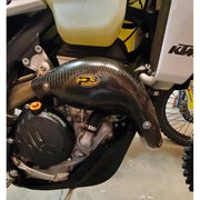 P3 Heat Shield Carbon Fiber Ktm/Hus for Powersports