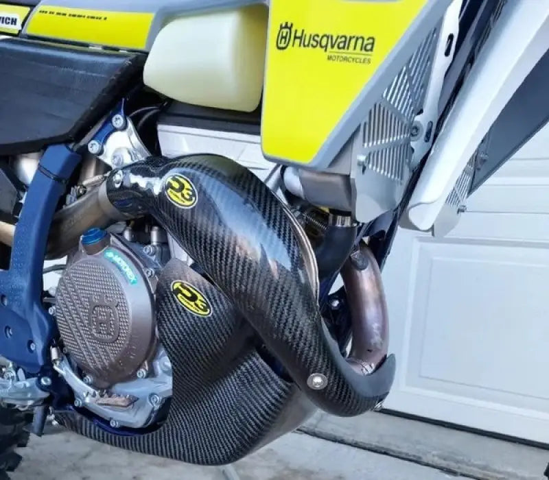 P3 Heat Shield Carbon Fiber Ktm/Hus for Powersports