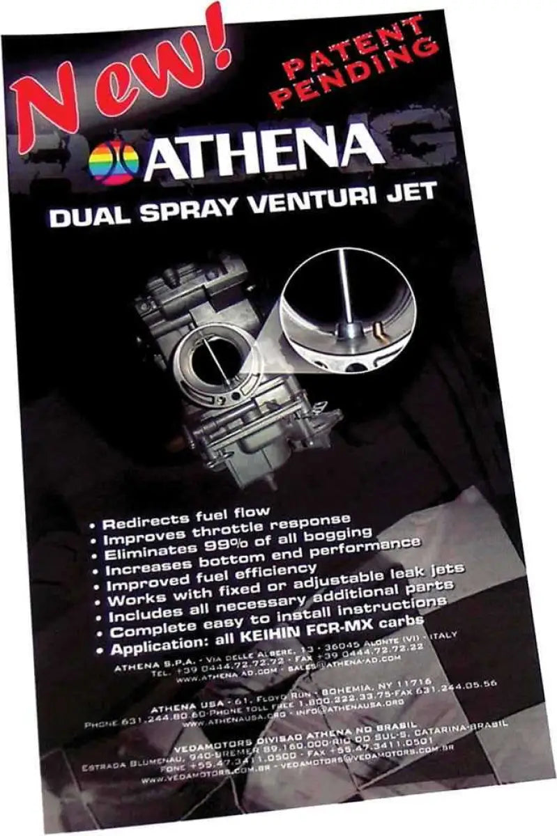P400000180002 Dual Spray Venturi Jet Kit Keihin Fcr All
