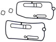 P400000500001 Carburetor Gasket Kit Hon/Kaw/Ktm/Suz/Yam