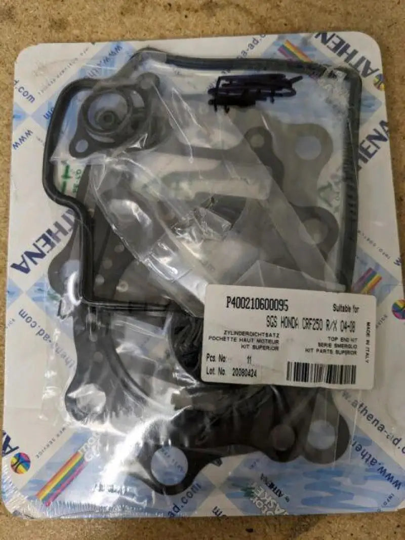 P400210600319 Athena Top End Gasket Kit W/O Valve Cover Gasket Hon - RV and Auto Parts