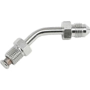 P646-03CH Jic To  3 Tube Adapter 45 Degree Chrome 3/8"
