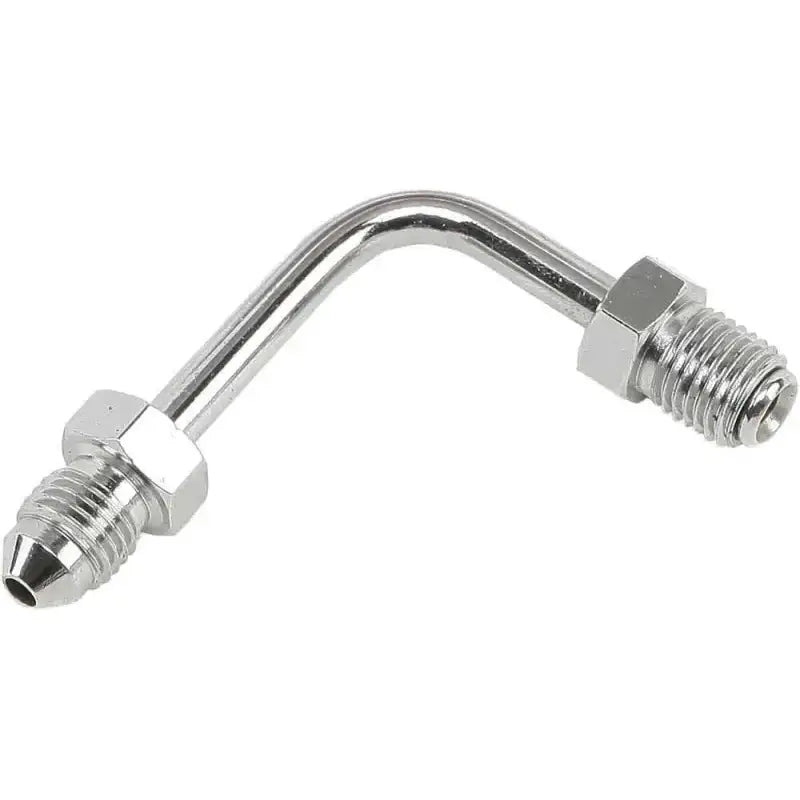 P690-03CH Jic To  3 Tube Adapter 90 Degree Short Chrome 3/8"
