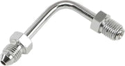 P690-03CH Jic To  3 Tube Adapter 90 Degree Short Chrome 3/8"