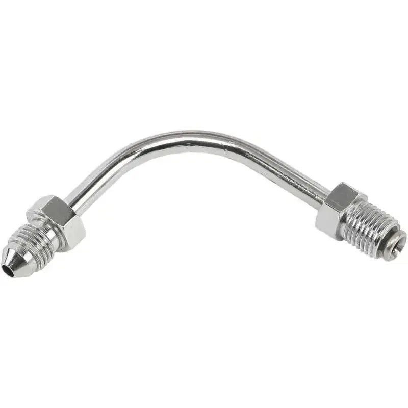 P691-03CH Jic To  3 Tube Adapter 90 Degree Long Chrome 3/8"