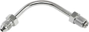P691-03CH Jic To  3 Tube Adapter 90 Degree Long Chrome 3/8"
