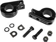 P77-6004GB Footpeg Mount Clamps 1.25" Bar Black