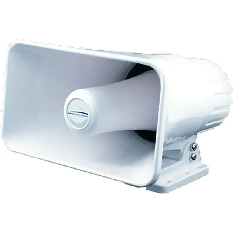 White horn loudspeaker for PA-30/20 Newmar 20/30 Watt Waterproof Hailer Horn