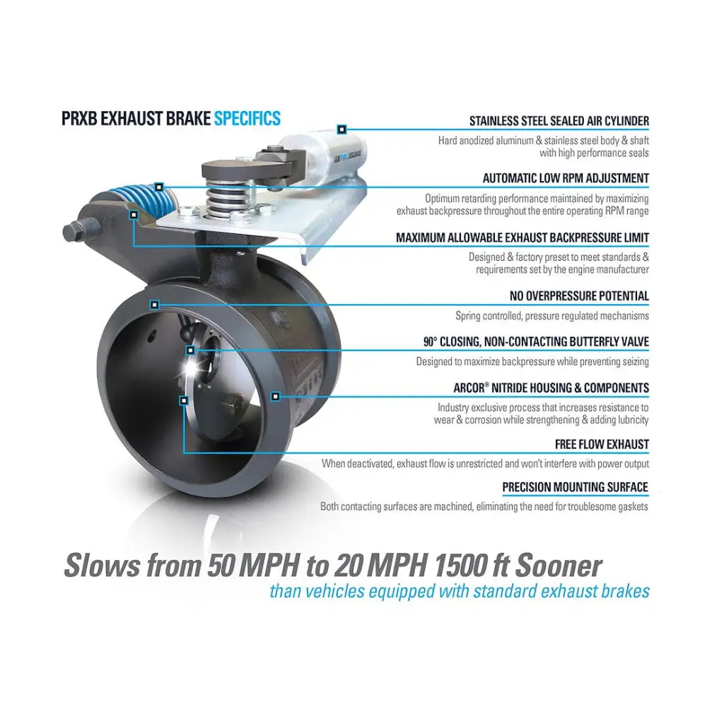 Pacbrake C40105 Exhaust Brake