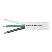 Pacer Color Coded Conductors Triplex Wire W16/3-100 - 16 UL Boat Cbl AC Wgb WJ 100FT RL