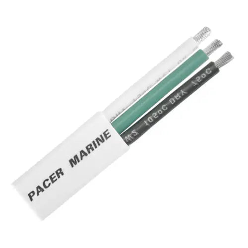 Pacer Color Coded Conductors Triplex Wire W16/3-100 - 16 UL Boat Cbl AC Wgb WJ 100FT RL