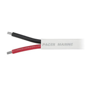 Pacer Stranded Tinned Copper Conductors Duplex Wire W8/2DC-100 - UL Boat Cbl RB WJ 100FT RL