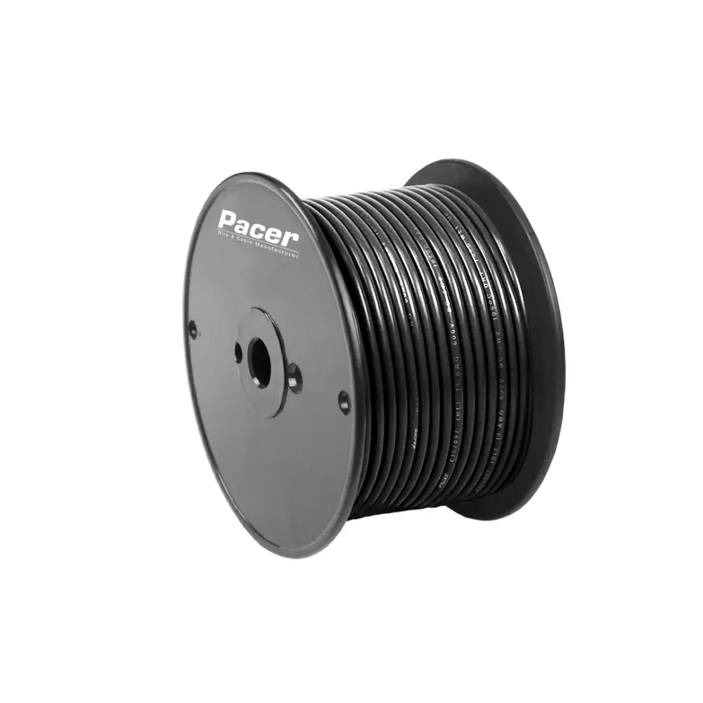 Pacer No Supplier Warranty Primary Wire WUL12BK-25 - 12 Awg UL BK TC 25FT RL