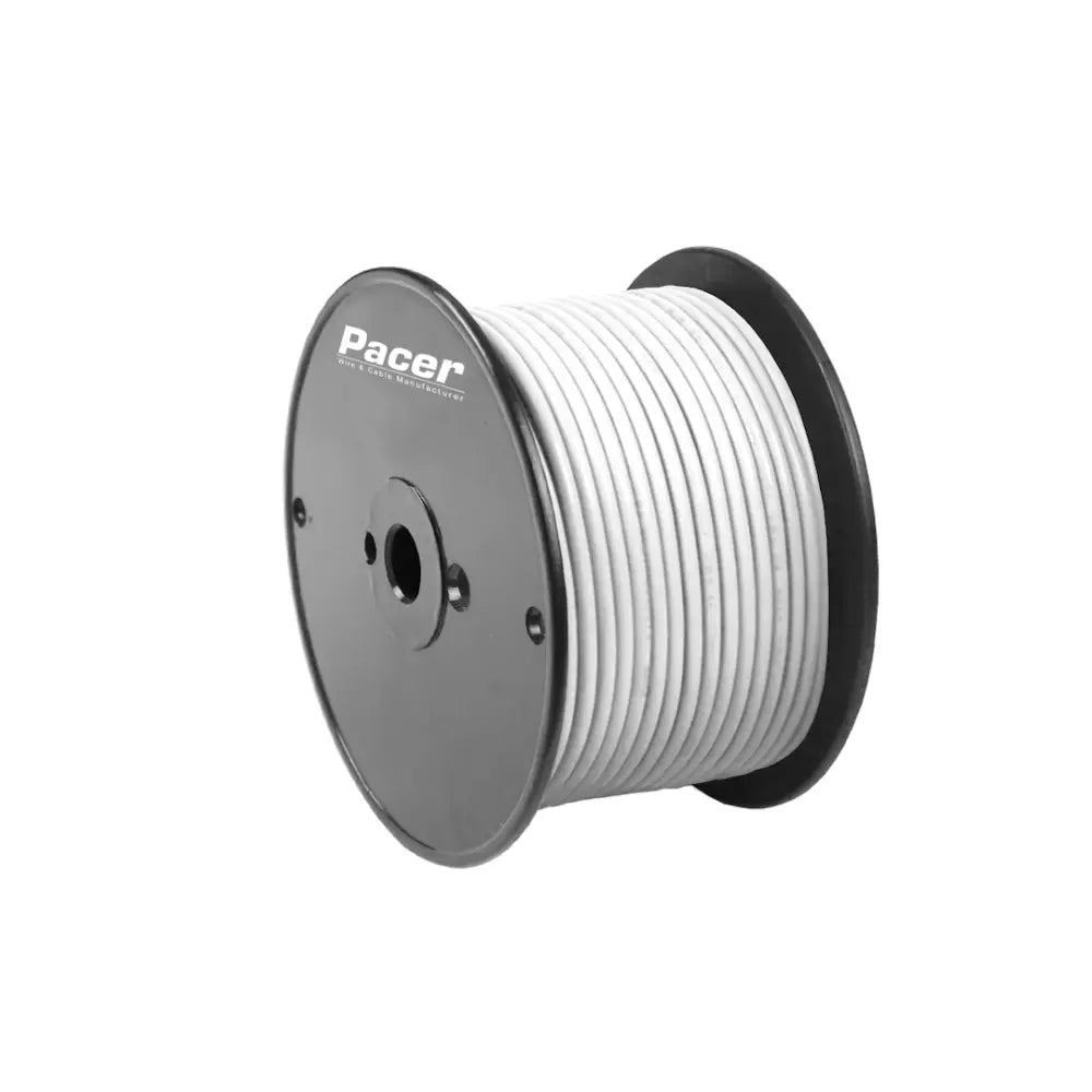 Pacer No Supplier Warranty Primary Wire WUL12WH-100 - 12 Awg UL WH TC 100FT RL