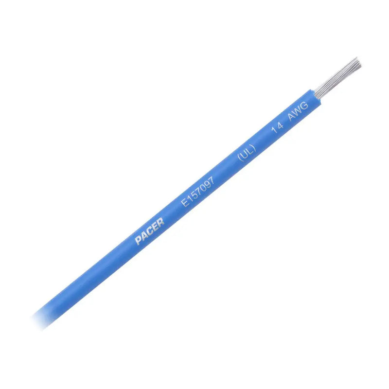 Pacer No Supplier Warranty Primary Wire WUL14BL-100 - 14 Awg UL BL TC 100FT RL