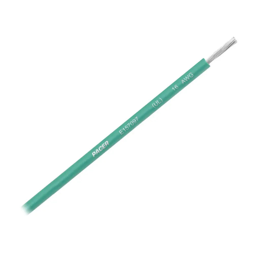 Pacer No Supplier Warranty Primary Wire WUL16GN-100 - 16 Awg UL GN TC 100FT RL