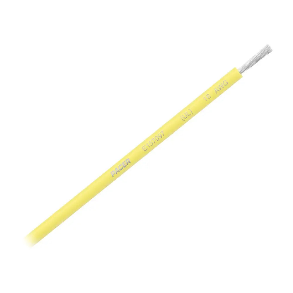 Pacer No Supplier Warranty Primary Wire WUL16YL-100 - Youth Large 16 Awg UL TC 100FT RL