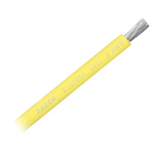 Pacer No Supplier Warranty Primary Wire WUL8YL-100 - Youth Large Awg UL TC 100FT RL